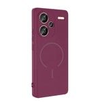 Xiaomi Redmi Note 13 Pro Plus 5G Kılıf M-safe Şarj Özellikli Zore Meta Kapak