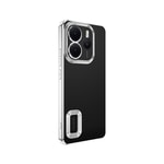 Xiaomi Redmi Note 14 4G Kılıf Kamera Korumalı Logo Gösteren Zore Omega Kapak
