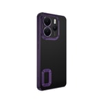 Xiaomi Redmi Note 14 4G Kılıf Kamera Korumalı Logo Gösteren Zore Omega Kapak