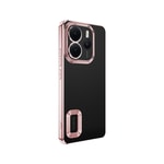 Xiaomi Redmi Note 14 4G Kılıf Kamera Korumalı Logo Gösteren Zore Omega Kapak