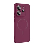 Xiaomi Redmi Note 14 4G Kılıf M-safe Şarj Özellikli Zore Meta Kapak