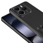 Xiaomi Redmi Note 14 5G Kılıf Kamera Korumalı Logo Gösteren Zore Omega Kapak