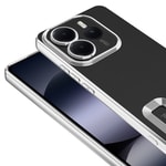 Xiaomi Redmi Note 14 5G Kılıf Kamera Korumalı Logo Gösteren Zore Omega Kapak