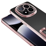 Xiaomi Redmi Note 14 Pro 4G Kılıf Kamera Korumalı Logo Gösteren Zore Omega Kapak