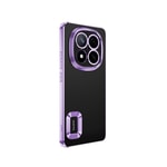 Xiaomi Redmi Note 14 Pro 5G Kılıf Kamera Korumalı Logo Gösteren Zore Omega Kapak