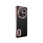 Xiaomi Redmi Note 14 Pro Plus Kılıf Kamera Korumalı Logo Gösteren Zore Omega Kapak
