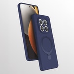 Xiaomi Redmi Note 15 Pro Plus Kılıf M-safe Şarj Özellikli Standlı Zore Samara Kapak