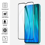 Xiaomi Redmi Note 8 Pro Zore Kenarları Kırılmaya Dayanıklı Cam Ekran Koruyucu