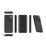 Xipin PX721 Hızlı Şarj Özellikli LED Işık Göstergeli Dual USB Taşınabilir Powerbank 10000mAh