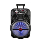 Zore LT-5312BT Mikrofonlu RGB Işıklı 12 inç Stereo Kumandalı Kablosuz Karaoke Hoparlör Speaker v5.0