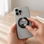 Zore M10 Magnetik Standlı Şişe Açacaklı Ring Telefon Tutucu