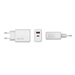 Zore Play Serisi PL07 Type-C to Type-C 2in1 PD Seyahat Şarj Aleti 20W