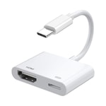 Zore Type-C to Type-C PD100W + HDMI 4K@30Hz 2in1 Adaptör