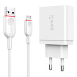 ​Zore XMac Serisi ZR-X2 Micro 2 in 1 Şarj Seti