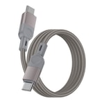 Zore ZR-44 Type-C to Type-C PD 100W Örgü Tasarımlı Hızlı Şarj Özellikli Data ve Şarj Kablosu 1M
