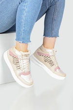 Air Basket Bej Unisex Spor Ayakkabı 222-2718 Unisex Günlük Spor Ayakkabı M.P M.P 222-2718 Unisex 22K