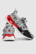 Air Taban Nefes Alır Fileli Bağcıklı Buz Siyah Kırmızı Erkek Spor Ayakkabı 2195 Erkek Günlük Spor Ayakkabı Jamper MC JAMPER 2195 MER SPOR