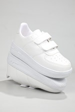 Air Taban Rahat Nefes Alır Beyaz Beyaz Çocuk Spor Ayakkabı AIR v2 Çocuk Sneaker Beınsteps Beinsteps AIR Çocuk Sneaker