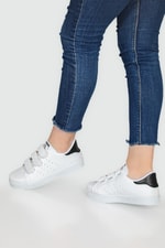 Air Taban Rahat Nefes Alır Beyaz Beyaz Unisex Spor Ayakkabı WIKILEAKS Unisex Sneaker Beınsteps Beinsteps Wikileaks 22Y