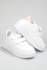 Air Taban Rahat Nefes Alır Beyaz Pudra Çocuk Spor Ayakkabı AIR v2 Çocuk Sneaker Beınsteps Beinsteps AIR Çocuk Sneaker
