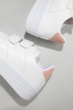 Air Taban Rahat Nefes Alır Beyaz Pudra Çocuk Spor Ayakkabı AIR v2 Çocuk Sneaker Beınsteps Beinsteps AIR Çocuk Sneaker