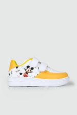 Air Taban Rahat Nefes Alır Beyaz Sarı Çocuk Spor Ayakkabı AIR v4 Çocuk Sneaker Beınsteps Beinsteps AIR V4 Çocuk Sneaker