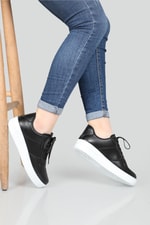 Air Taban Rahat Nefes Alır Siyah Beyaz Unisex Spor Ayakkabı AIR v2 Unisex Sneaker Beınsteps Beinsteps AIR V2 22y