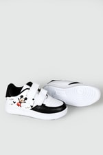 Air Taban Rahat Nefes Alır Siyah Beyaz Çocuk Spor Ayakkabı AIR v4 Çocuk Sneaker Beınsteps Beinsteps AIR V4 Çocuk Sneaker