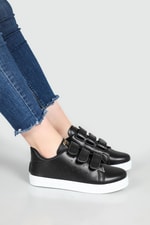Air Taban Rahat Nefes Alır Siyah Beyaz Unisex Spor Ayakkabı WIKILEAKS Unisex Sneaker Beınsteps Beinsteps Wikileaks 22Y
