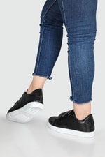 Air Taban Rahat Nefes Alır Siyah Beyaz Unisex Spor Ayakkabı WIKILEAKS Unisex Sneaker Beınsteps Beinsteps Wikileaks 22Y
