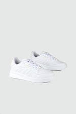 Bağcıklı Rahat Beyaz Gümüş Unisex Spor Ayakkabı 2693 Unisex Sneaker Wickers WİCKERS 2693 Unisex 24K