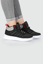 Bilekten Boğazlı Basket Siyah Beyaz Unisex Spor Ayakkabı 222-2689 Unisex Günlük Spor Ayakkabı M.P M.P 222-2689 UNİSEX SPOR 22K