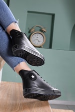 Boğazlı Cilt Converse Kömür Karası Unisex Spor Ayakkabı 3500 Unisex Günlük Spor Ayakkabı Beınsteps Beinsteps 3500 İnce Uzun 22K