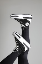 Boğazlı Keten Converse Siyah Unisex Spor Ayakkabı CX Unisex Günlük Spor Ayakkabı Beınsteps Converse CX Unisex 23y