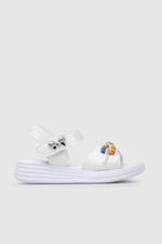 boncuklu sandalet Beyaz Çocuk Sandalet 25Y-8307 Çocuk Sandalet Vicco Butiqe 25Y-8307 FİLET