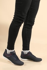 Casual Lacivert Erkek Spor Ayakkabı 211-7332 Erkek Günlük Spor Ayakkabı M.P MP 211-7332 ARES MER