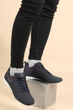 Casual Lacivert Erkek Spor Ayakkabı 211-7332 Erkek Günlük Spor Ayakkabı M.P MP 211-7332 ARES MER