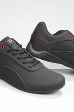 Casual Siyah Erkek Spor Ayakkabı 221-1739 Erkek Günlük Spor Ayakkabı M.P MP 221-1739 Erkek Spor 22y