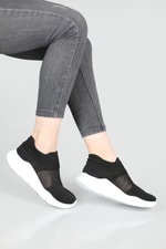 Çorap Model Triko Tül Detaylı Sneakers Siyah Kadın Spor Ayakkabı OPPACY Kadın Günlük Spor Ayakkabı Beınsteps Beinsteps 602 Oppacy 22y