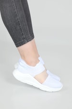 Çorap Model Triko Tül Detaylı Sneakers Beyaz Kadın Spor Ayakkabı OPPACY Kadın Günlük Spor Ayakkabı Beınsteps Beinsteps 602 Oppacy 22y