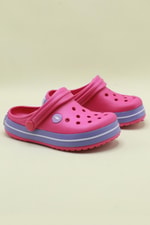 Cross Modeli Fuşya Lila Beyaz Çocuk Terlik 0079 Çocuk Terlik SONİMİX Sonimix Ceox 0079 Çocuk Crocs