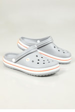 Cross Modeli Gri Beyaz Oranj Erkek Terlik 0079 Erkek Crocs Terlik SONİMİX SONİMİX CEOX 0079 MER