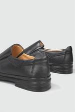 Deri Jelli Ortapedik Rahat Comfort Siyah Erkek Ayakkabı G-532-1 Erkek Rahat / Confort Anatomik Wow Plus WOW PLUS G-532-1 MER POLİ