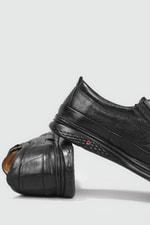 Deri Jelli Ortopedik Rahat Comfort Sıyah Erkek Ayakkabı G-478 Erkek Rahat & Confort Anatomik Wow Plus WOW PLUS G-478 MER POLİ AYAK
