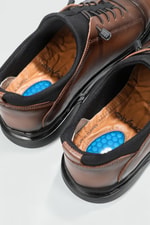 Deri Jelli Ortopedik Rahat Comfort Taba Antik Erkek Ayakkabı 8599 Erkek Günlük Ayakkabı Dropland DROPLAND 8599 MER DERİ COMFORT