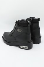 Deri Postal Sıyah Unisex Spor Ayakkabı 5121 Unisex Outdoor Scooter 5866613