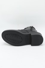 Deri Postal Sıyah Unisex Spor Ayakkabı 5121 Unisex Outdoor Scooter 5866613