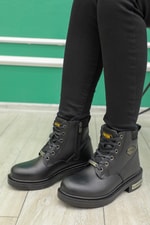 Deri Postal Sıyah Unisex Spor Ayakkabı 5121 Unisex Outdoor Scooter 5866613