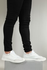 Deri Rahat Comfort Beyaz Erkek Ayakkabı 14540 Erkek Günlük Ayakkabı Greyder GREYDER 14540 MER FASHION AYAK