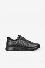 Deri Rahat Comfort Siyah Nata Erkek Ayakkabı 5480 Erkek Günlük Ayakkabı Voyager VOYAGER 5480 MER DERİ AYAK